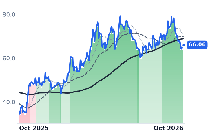 VIST 12-month price